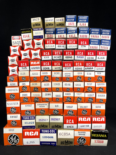Vintage nos vacuum tubes - nos,